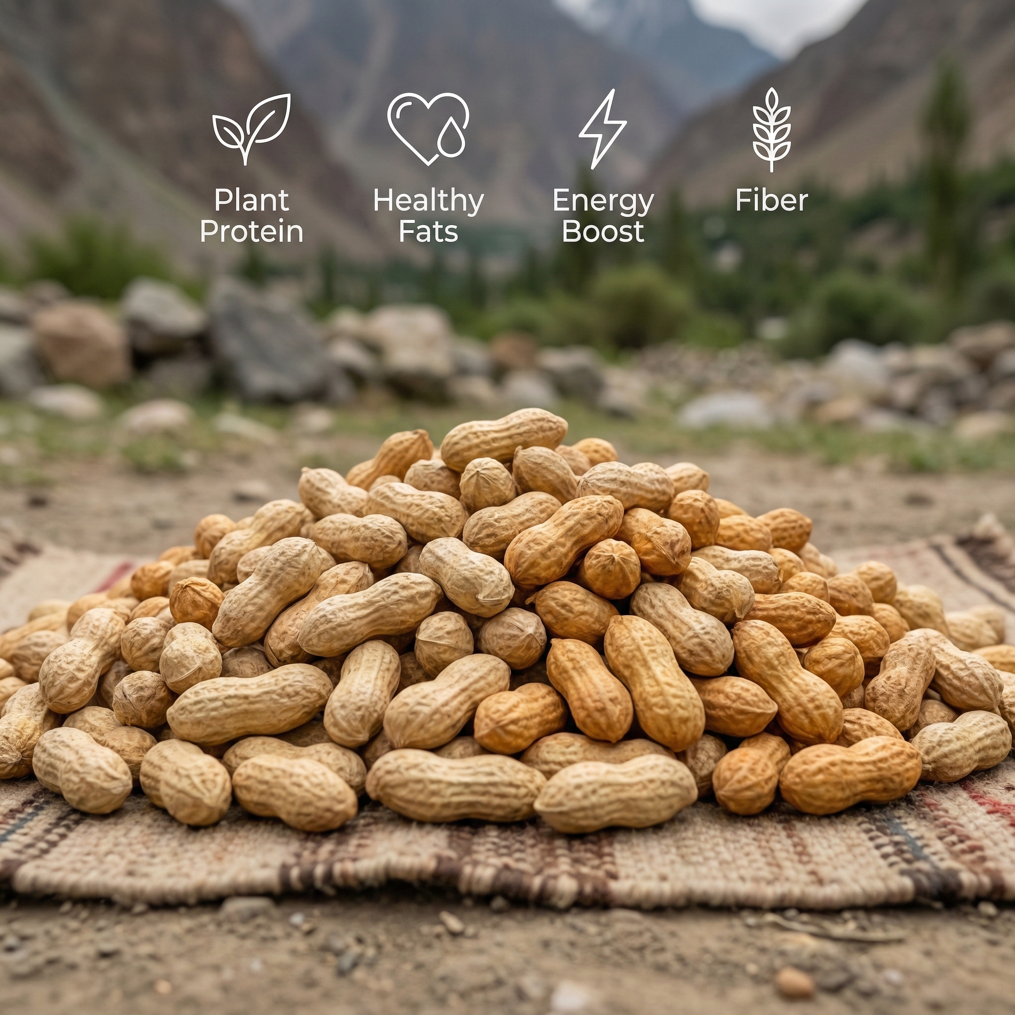 Peanuts – Raw / Fried (1kg)