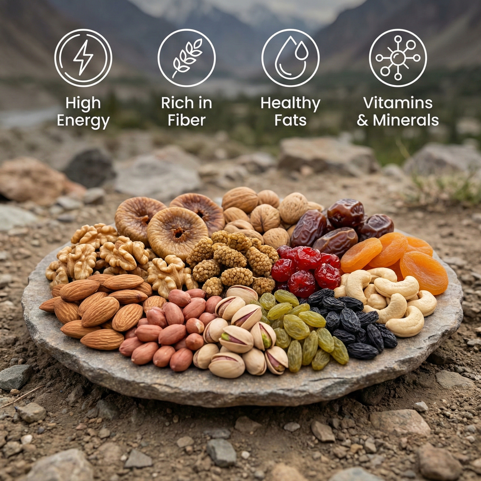 Mixed Dry Fruit – 500g Pack (500g)