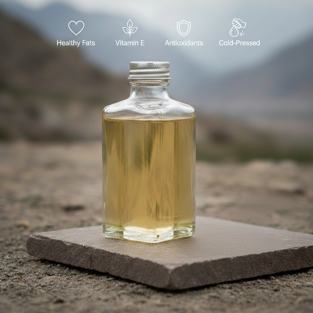 Kadwa Giri Oil – Bitter Apricot Oil (1L)