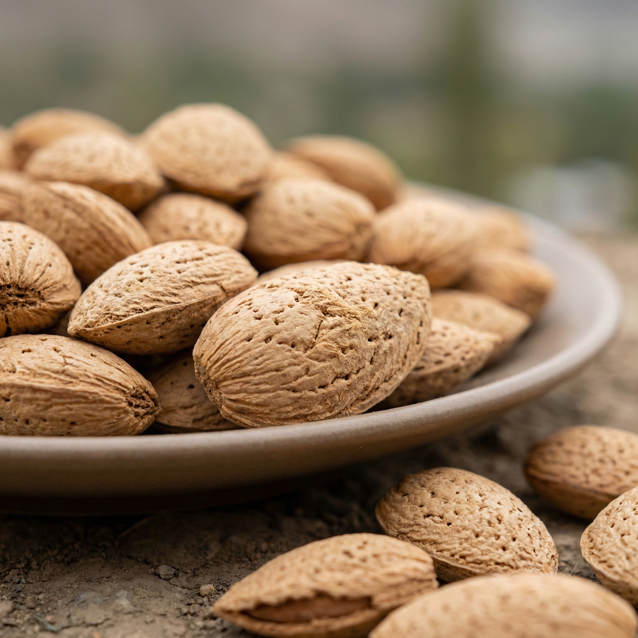 Almond (With Shell) – (1kg)